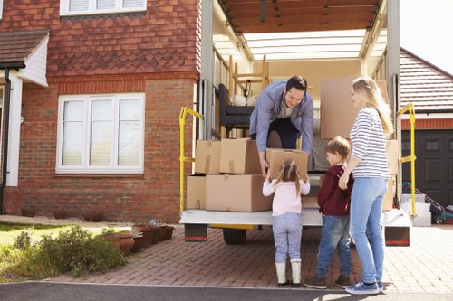 Local man with a van service helping with a move in Stockwell