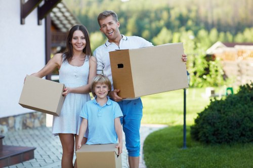 Removal truck for residential and business moves in South London