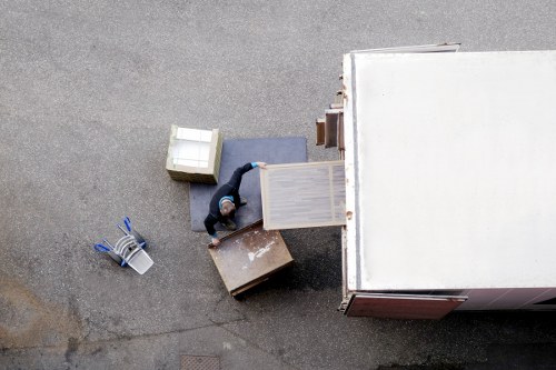 Careful loading of household items by house removalists in Stockwell