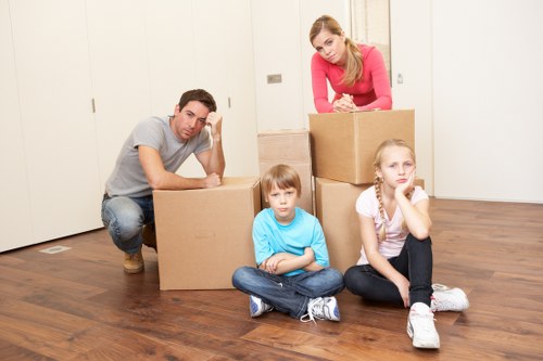 Stockwell removal van service planning around parking and access
